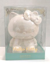 Sephora X Sanrio Hello Kitty 5 Piece Brush Set  Holder Figurine NEW 2012