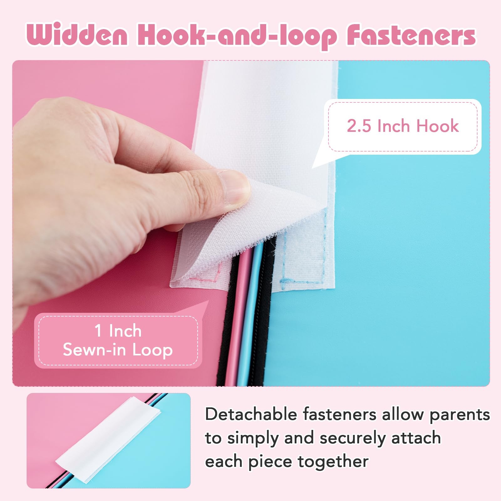 Climbing Toys for Toddlers, Indoor Baby Foam Climbing Blocks Soft Play Set wi...