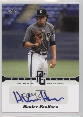 2013 Leaf Perfect Game Showcase Hunter VanHorn #A-HVH Auto 0v1