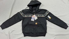 Carhartt 50th Anniversary Woman Montana Aztec Jacket Black Size XS