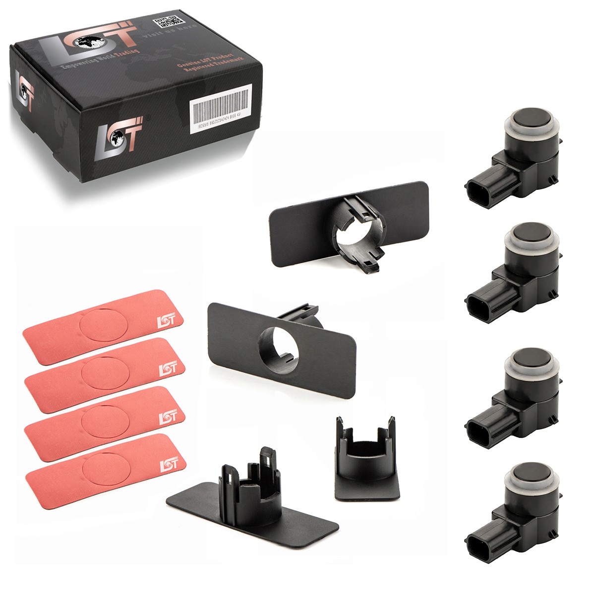 4X PDC Sensor Parking Sensor Ultrasonic Holder For Chevrolet GMC Buick Cadillac
