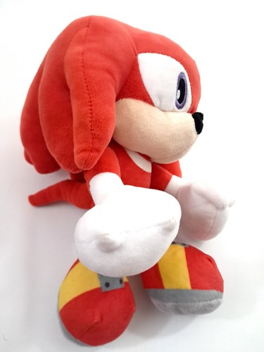 Knuckles Soft Toy Plush 10" Sonic the Hedgehog Sega Prize International - Picture 5 of 7