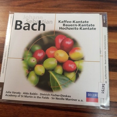 VARIOUS js bach - kaffee kantate et al VG+/EX (CD Album, Klassik, Decca)