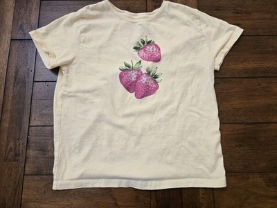 kind regards strawberry shirt Medium