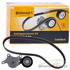 CONTI KEILRIPPENRIEMENSATZ + RIEMENSPANNER FÜR FORD FOCUS 2 1.6 TDCi BJ AB 04