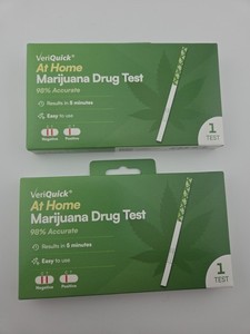 VeriQuick At Home Marijuana Drug Test Results In 5 Minutes 98% Accurate Lot Of 2