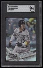 2017 Topps Chrome #75 Yoan Moncada Refractor SGC 9