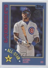 2019 Topps 1984 Topps Baseball All-Stars Blue Javier Baez #84AS-JB 2xw