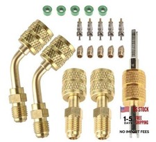 R410a Adapter for Mini Split System, Charging Vacuum Port R410a adapter kit
