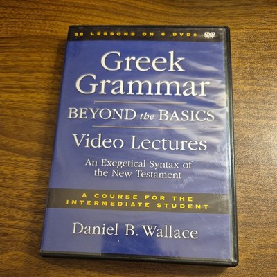 Greek Grammar Video Lectures Exegtical Syntax of the New Testiment DVD