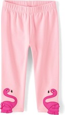 NWT Gymboree Seaside Palms Flamingo Capri Leggings Girl's Size 18-24 Months