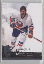 2010-11 Upper Deck The Cup 7/249 Clark Gillies #35 HOF 15ok