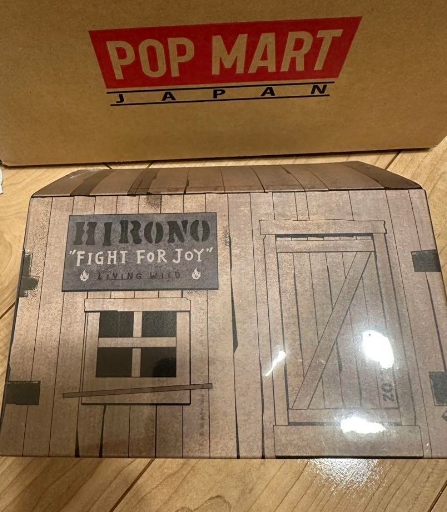 POP MART Hirono Living Wild Fight for Joy Plush Doll Sealed New | eBay