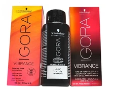 Schwarzkopf Igora Vibrance Tone on Tone Coloration HAIR COLOR 2.02 oz CHOOSE COL