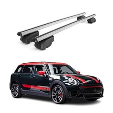 Dachträger Gepäckträger für Mini Clubman F54 SW 2015-2023 ABE Aluminium Grau