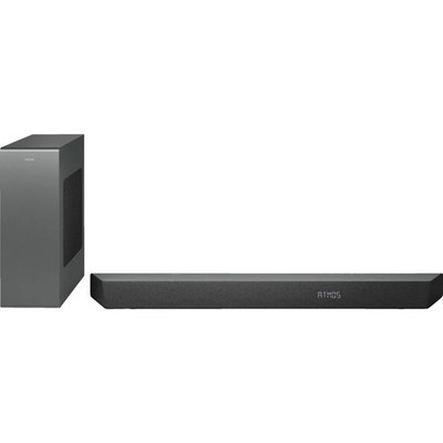 Philips TAB 8507B/10 Soundbar mit kabellosem Subwoofer schwarz Bluetooth
