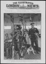 1904 Antique PORTRAIT  Print - ROYAL NAVY Vice Admiral Charles Beresford (281)