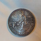 New ListingEngelhard American Prospector 1987 1 Troy Oz .999 Silver Round