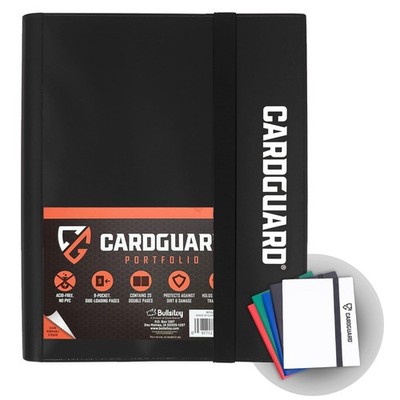 CardGuard Trading Card Binder Pro Folio 9 Pocket Binder Side Loading Album