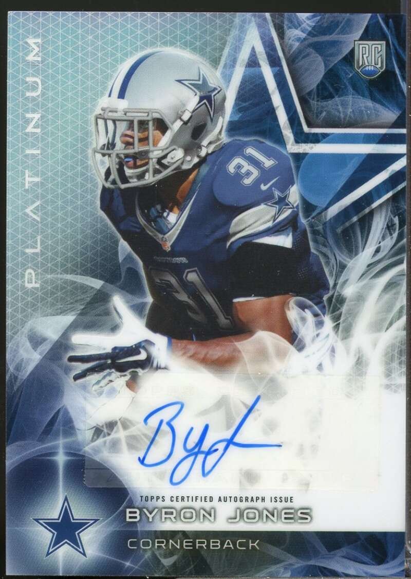 Byron Jones Topps Platinum Autograph Rookies #ARBJ Base