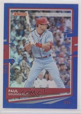 2020 Panini Donruss Holo Blue Paul Goldschmidt (Base) #127 04br