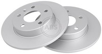 2X Bremsscheibe A.B.S. 16955 FüR Opel Meriva Zafira Astra A04 CC GTC T98 Corsa