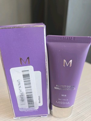 MISSHA M PERFECT COVER SERUM BB CREAM No.25 Warm Beige-1.18oz/35ml