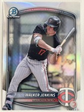 2025 Bowman Draft Walker Jenkins Chrome Refractor #BDC-159 Minnesota Twins
