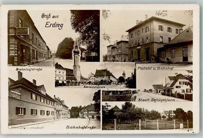 13542368 - 8058 Erding Bahnhofstrasse Post Office State poultry farm