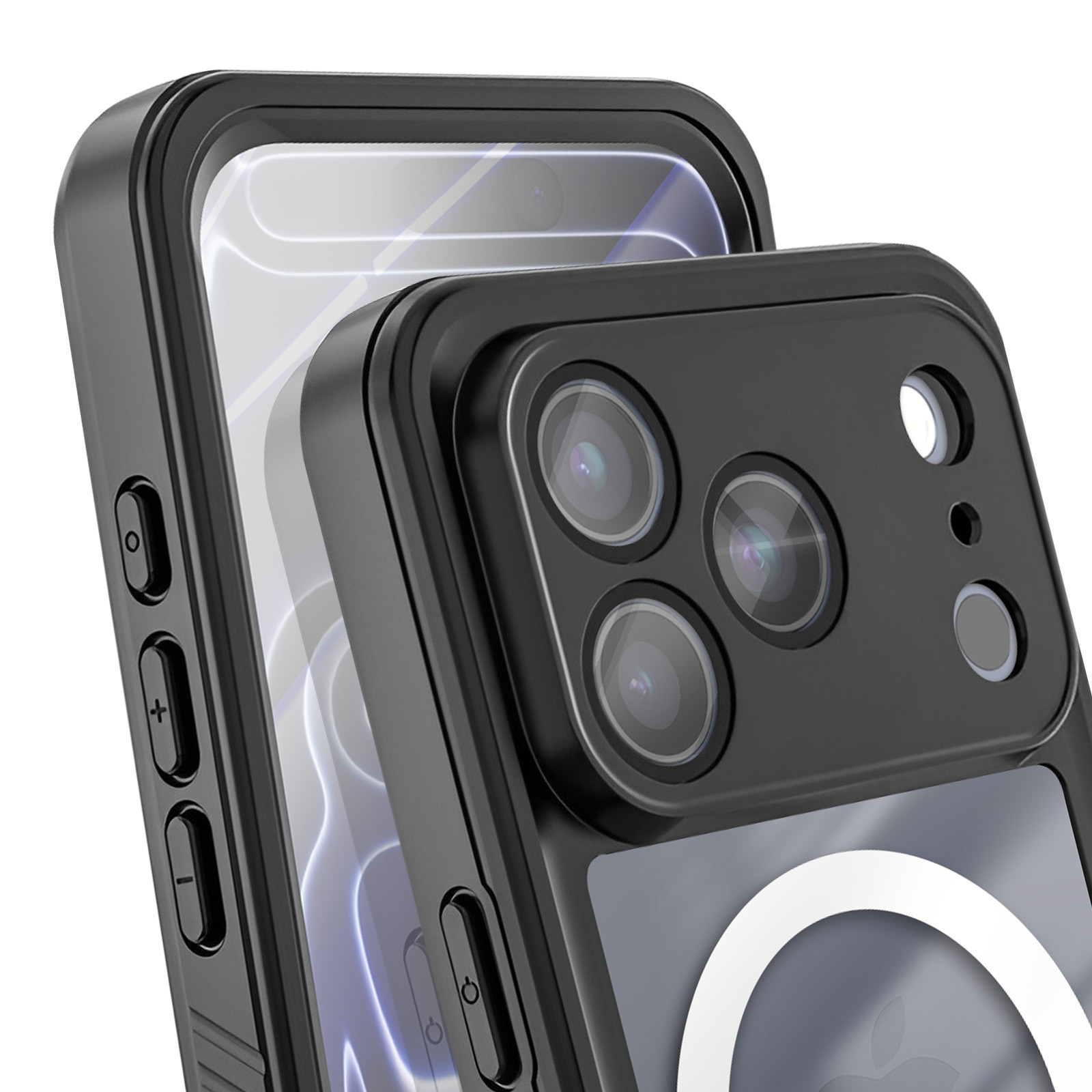 Coque étanche iPhone 17 Pro antichoc IP68 silicone rigide - 4