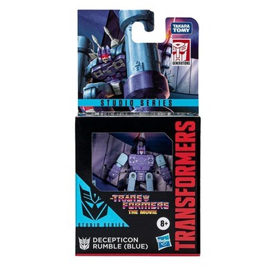 Transformers Deception Rumble Blue Studio Serie Core 3.75'' Action Figure Hasbro