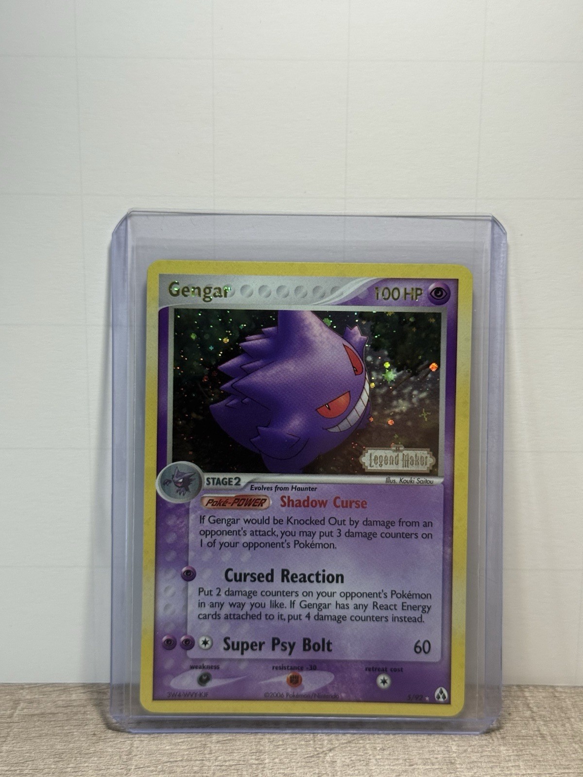 Gengar 2006 EX: Legend Maker #05/92 Reverse Holo Price Guide