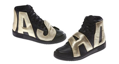 Adidas Originals X Jeremy Scott Letters Gold M18991 Toddler Black