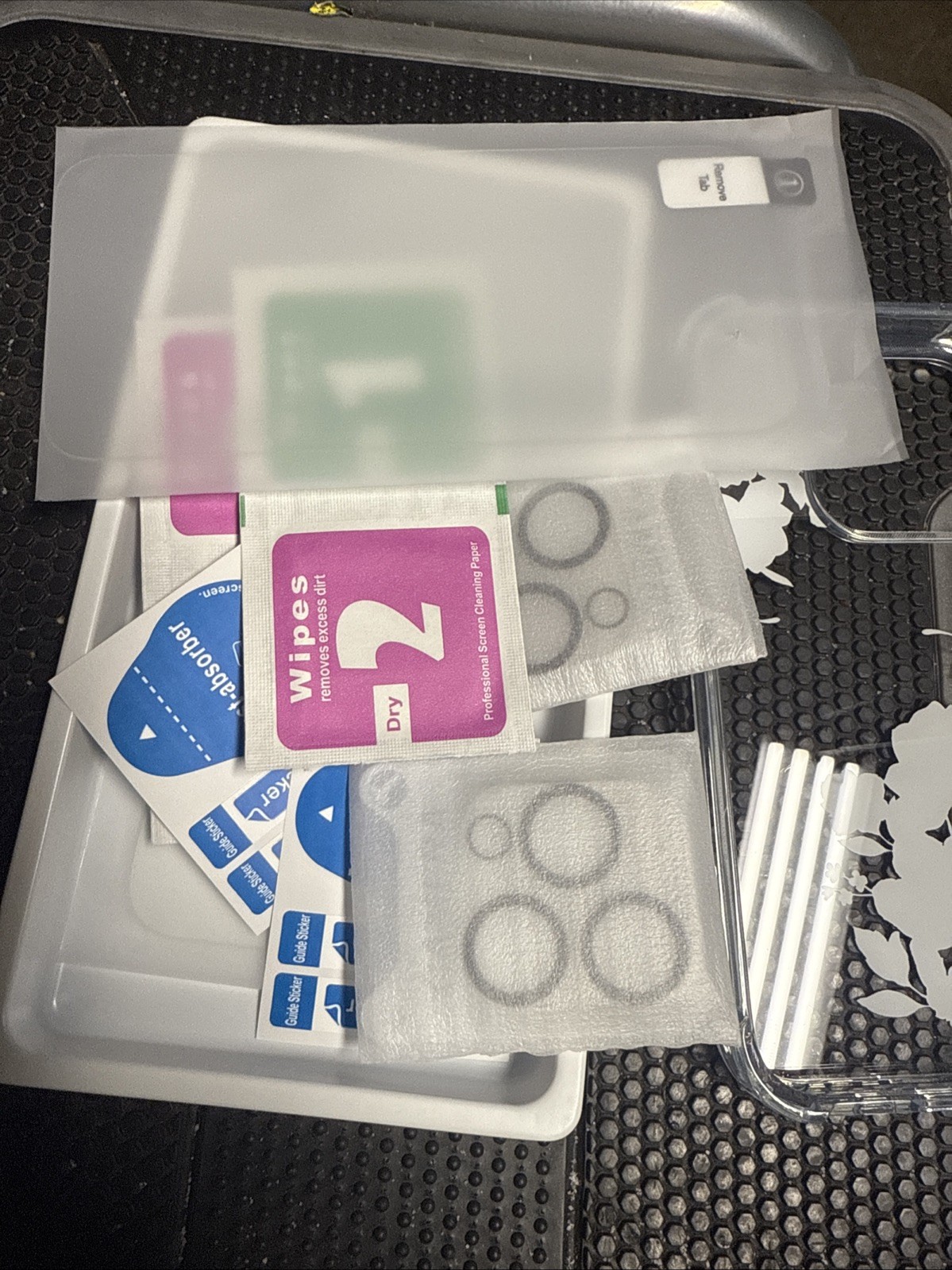 GVIEWIN for iPhone 15 Pro Case, [3 in 1]Clear Hard Shockproof Slim Fit 2023 6.1