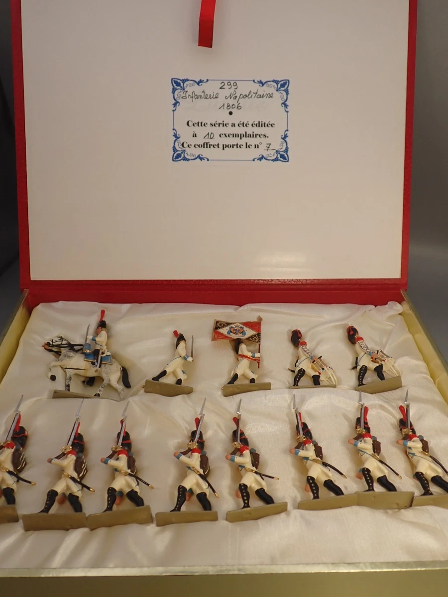 Soldats cavaleries Starlux en plomb peint