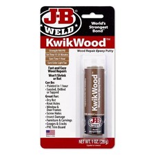 JB Weld KwikWood Epoxy Putty Stick and Filler Strength 900 PSI 1 Hour Cure Time