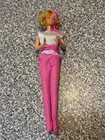 Vintage Mattel Barbie Doll Blonde In Silver Pink