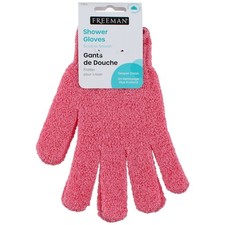 5 Pack Paris Presents Exfoliant Deeper Clean Shower Gloves, Assorted Colors, ...