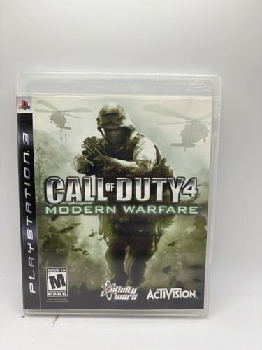 Call of Duty 4: Modern Warfare (Sony PlayStation 3, 2007) TESTED AND WORKING