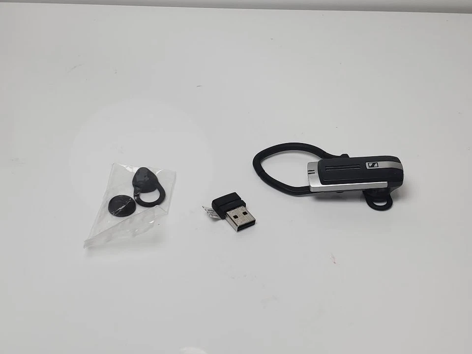 Sennheiser Presence Grey UC Bluetooth Headset w/ USB Dongle & Case - Image 3 of 4