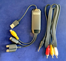 Roxio Video Capture USB with All Cables - Digitize VHS to Computer Model UB315-E