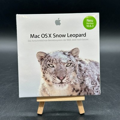 Apple Mac OS X 10.6.3 Snow Leopard Retail Vollversion Install DVD - NEU