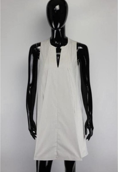 Women AllSaints Dress Beige 34 / XS / 42