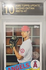 2020 Topps 1985 Update Series 35th Anniversary Shohei Ohtani Gem Mint 10-Angels