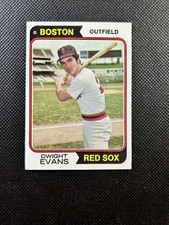 1974 Topps #351 Dwight Evans Boston Red Sox High-end NM-MT            B74#351A1
