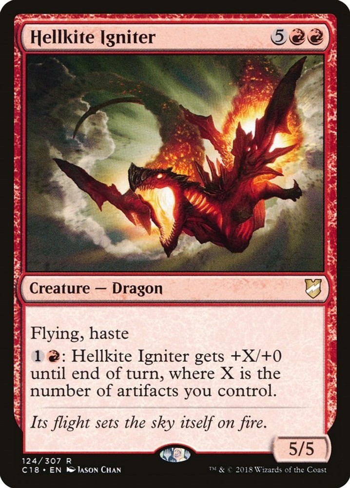 LP - Hellkite Igniter C18 - 124 Commander 2018