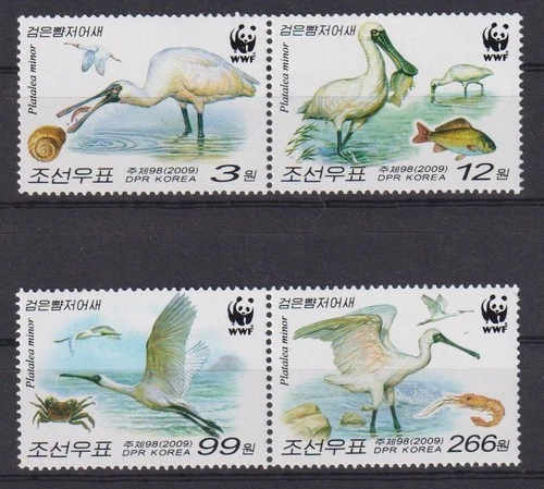 E1329 - Korea  - 2009  -  Birds - WWF/WNF