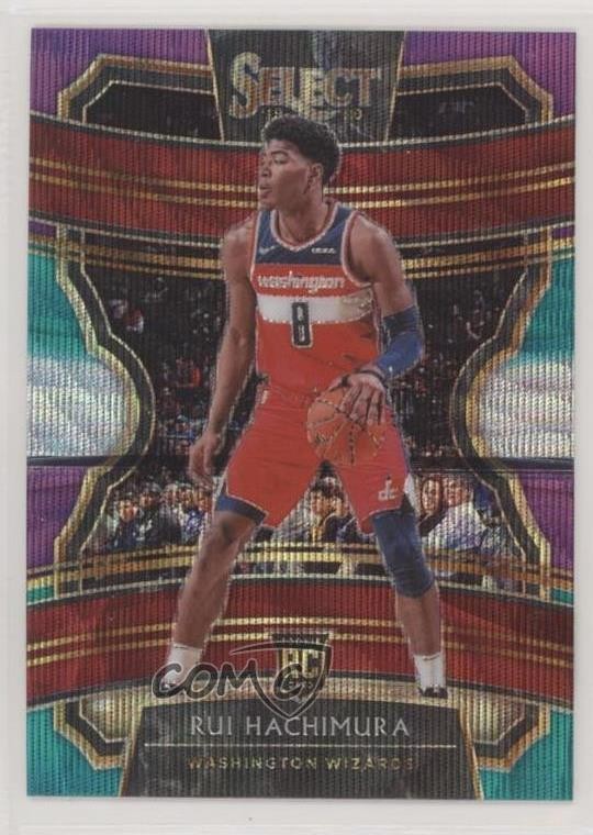 2019-20 Panini Select Concourse Tri-Color Prizm Rui Hachimura #51 9iv