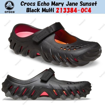 Crocs Echo Mary Jane Sunset Black Multi 213384-0C4 Unisex Gr.