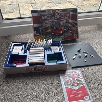 Monopoly Das Hier & Jetzt UK Edition Brettspiel Familie Kinder Parker Spiele 2007